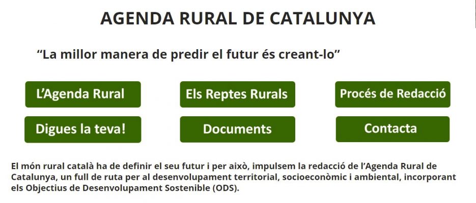 Agenda rural de Catalunya
